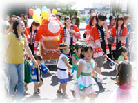 院内保育園仮装パレード